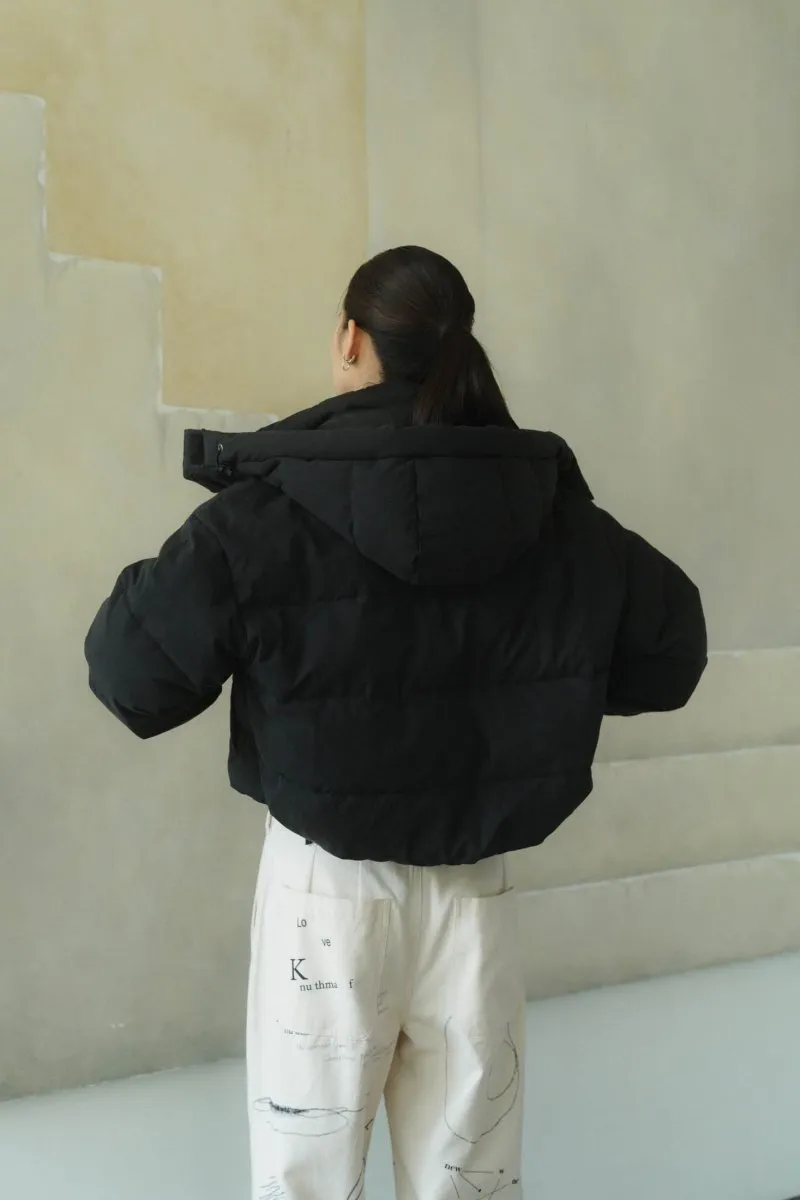 2way short down jacket (women)/3color
