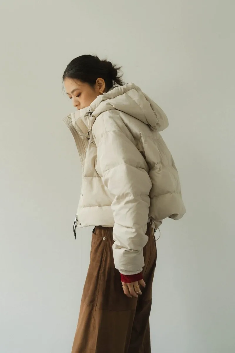 2way short down jacket (women)/3color