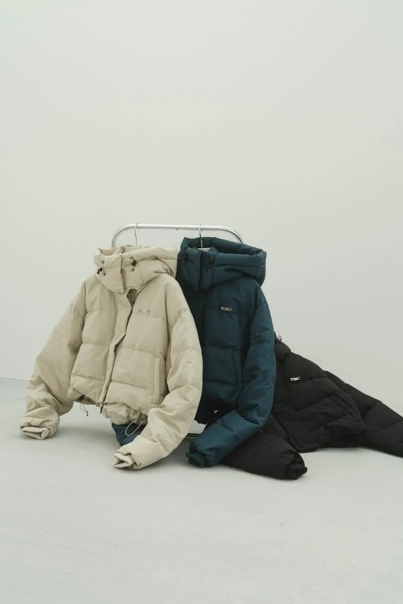 2way short down jacket (women)/3color
