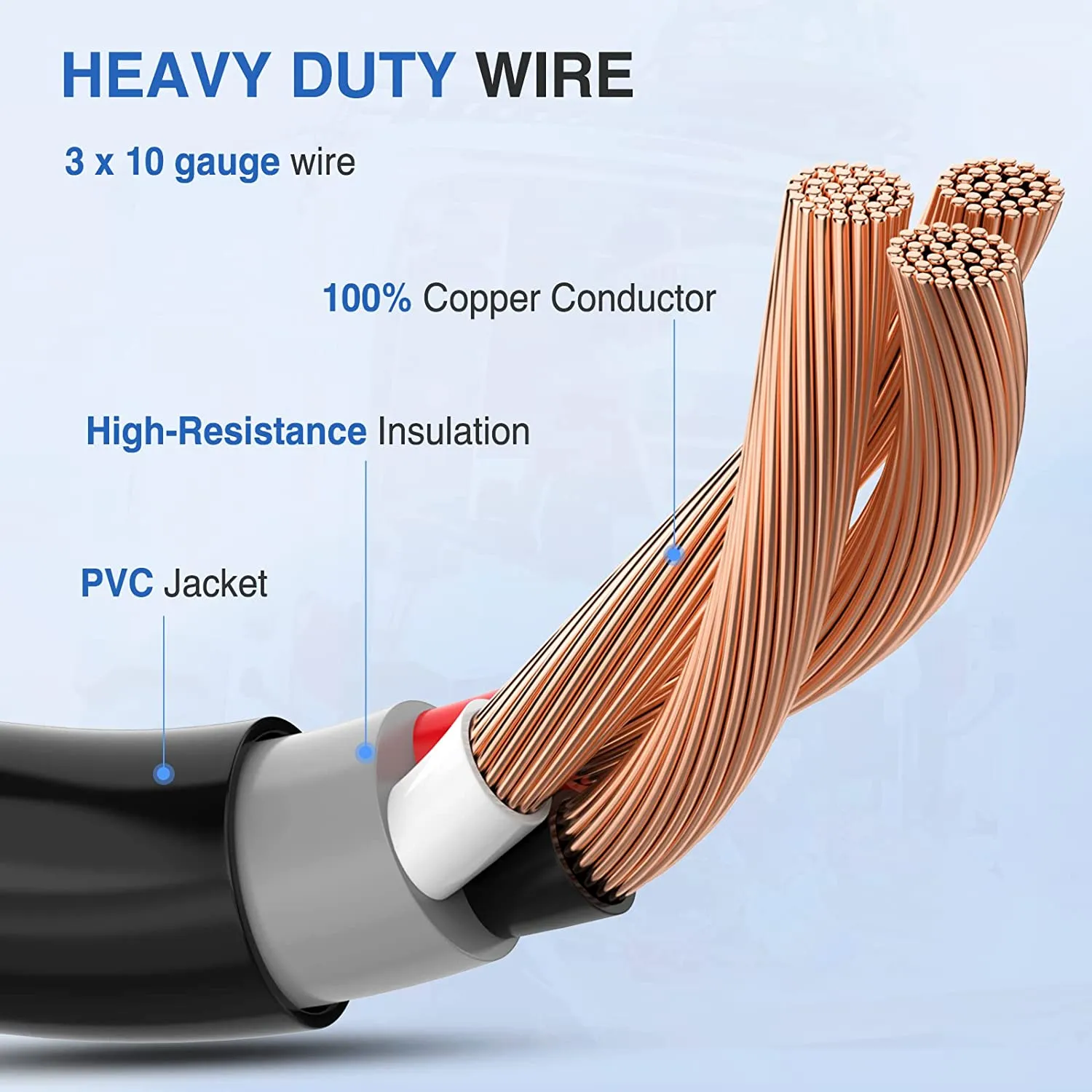 50AMP to 30AMP RV Locking Adapter Cord
