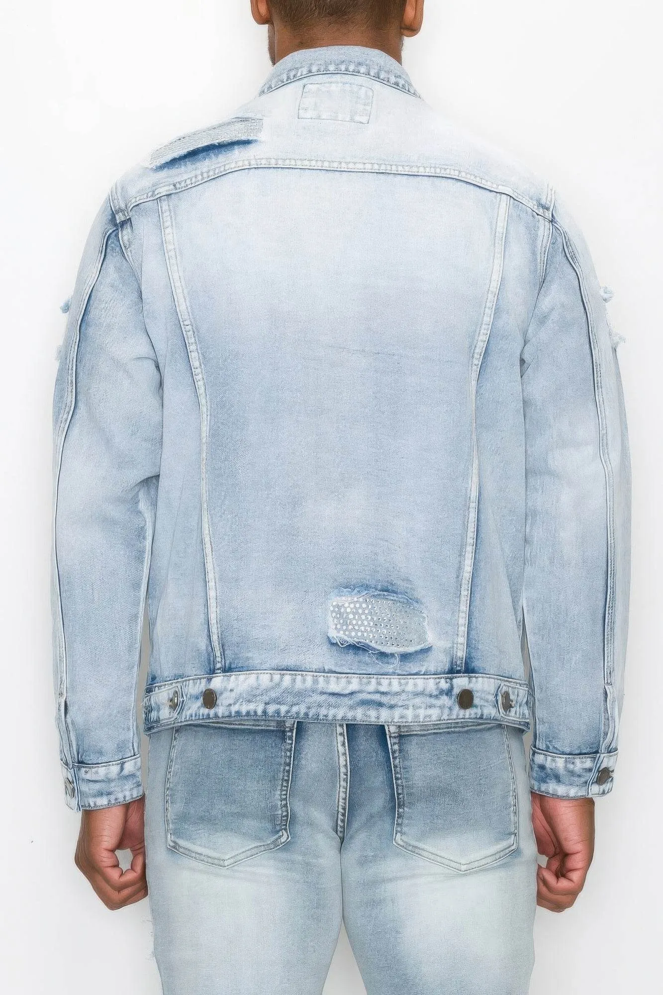 Diamond Denim Jacket