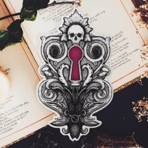 Gothic Lock - Vinyl Sticker