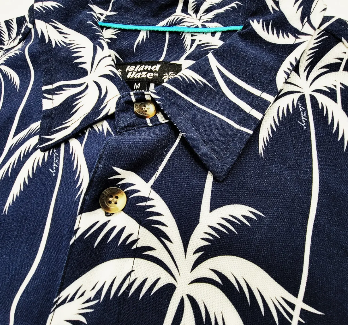 Old Miami Button Down Hawaiian Shirt