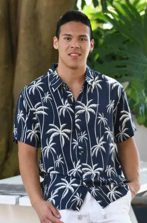 Old Miami Button Down Hawaiian Shirt