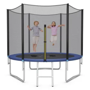 Outdoor Trampoline Bounce Combo with Safety Closure Net Ladder-16 ft