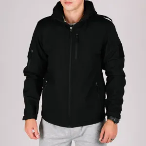 Tactical Jacket Alpha - Midnight Black