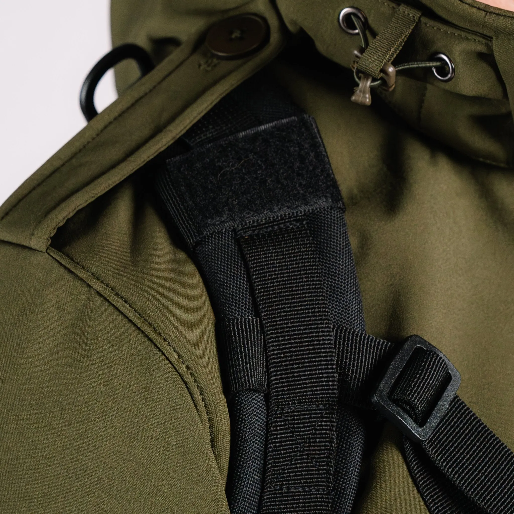 Tactical Jacket Alpha - Midnight Black