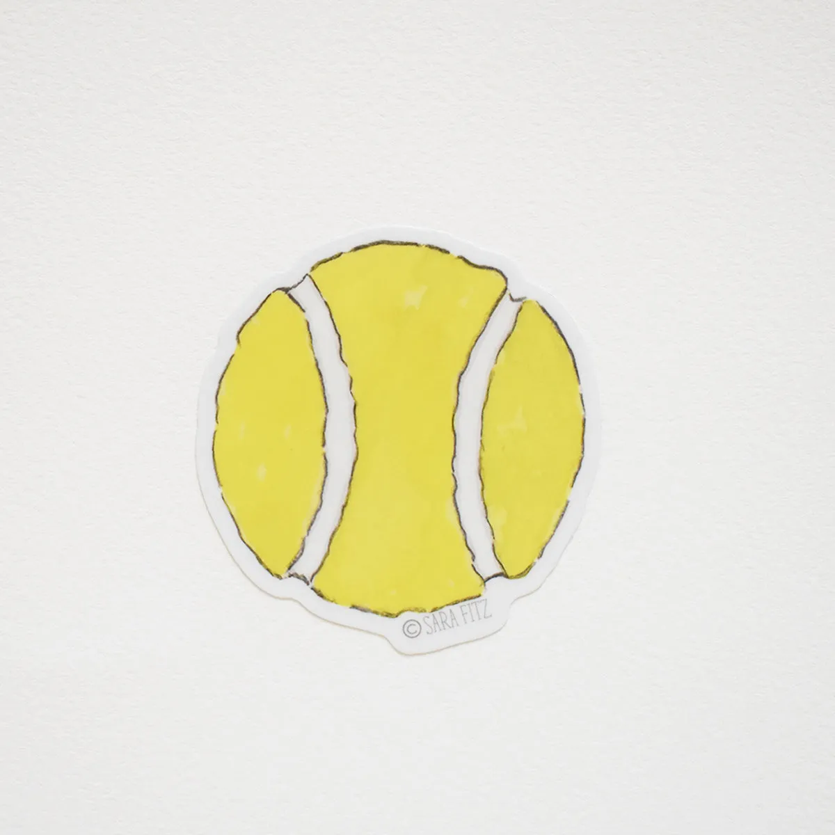 Tennis Ball Sticker
