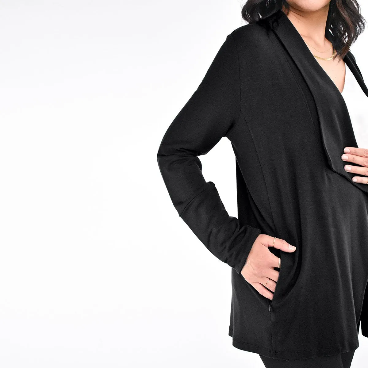 The Unblazer in Light Heathered Grey